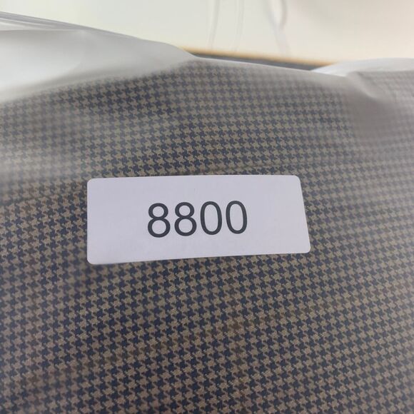 Brooks‎ Brothers Blazer Jacket Men 44RG Brown Houndstooth windowpane Sport Coat - Picture 14 of 14